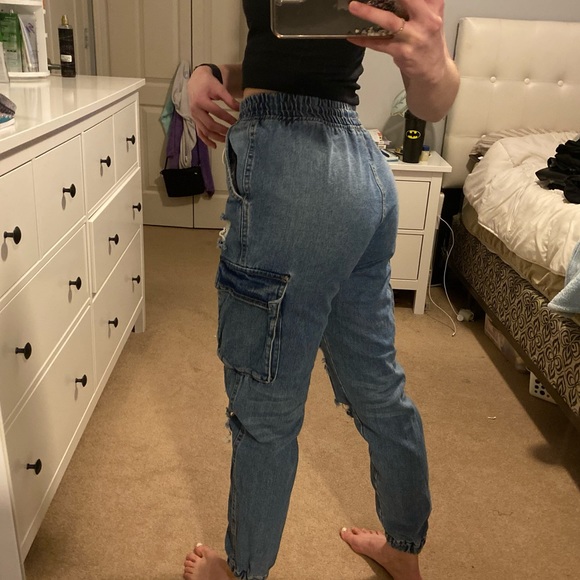 Jean jogger pants - Picture 2 of 4